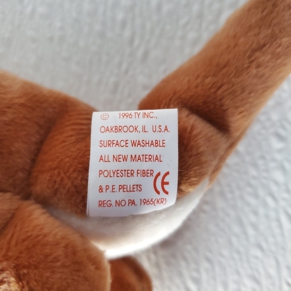 POUCH NWT Ty Beanie Babies The Kangaroo Vintage - Picture 9 of 9